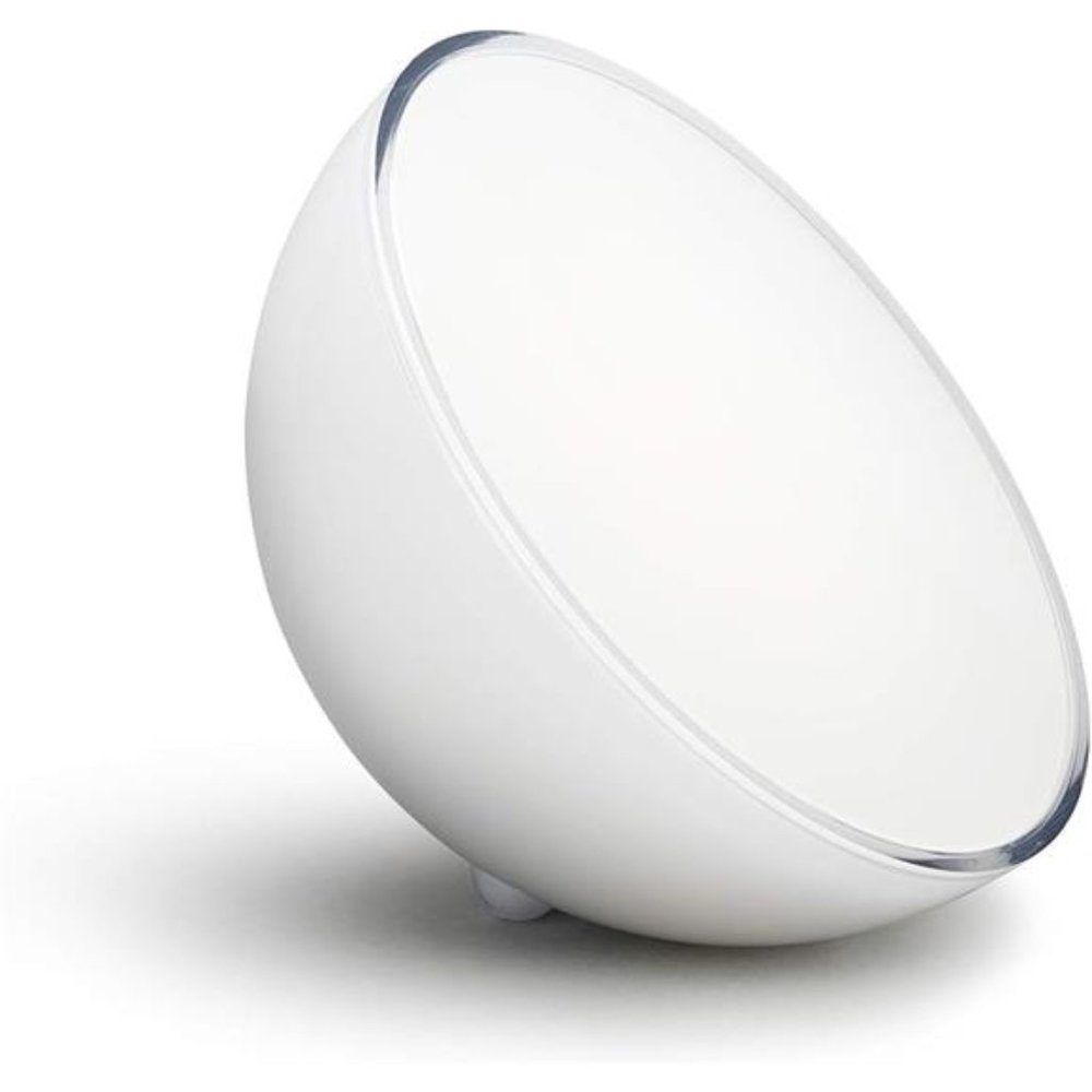Philips Hue Go White &Color Portable Dimmable LED Smart Light Table Lamp, White